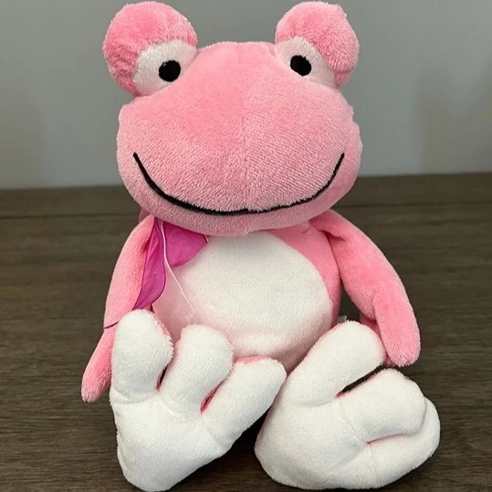 Burton + Burton Pink Frog Plush 8